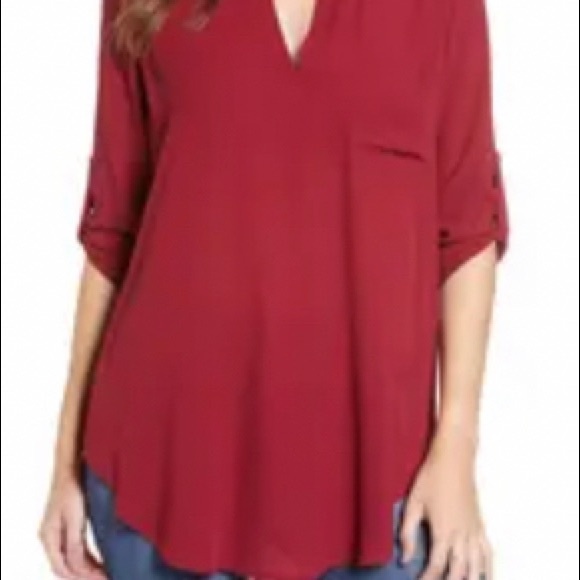 Lush blouse 3/4 sleeves - Picture 1 of 8